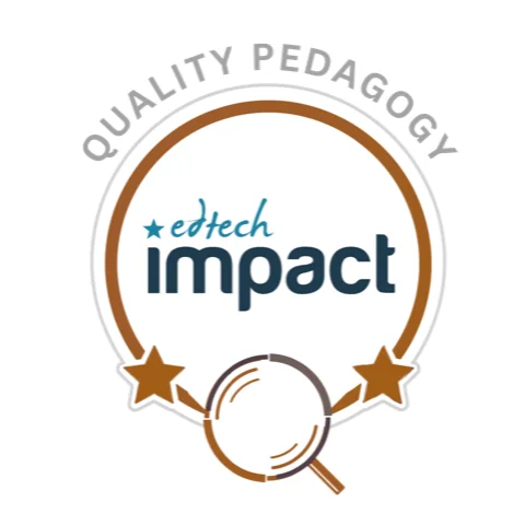 Edtech Impact Quality Pedagogy certification mark